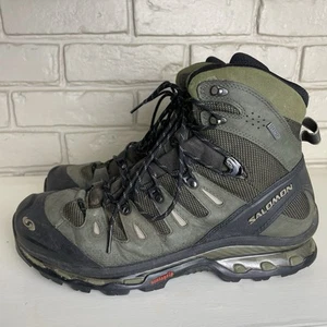 Salomon Quest 4D 2 GTX Gore Tex Men's Size 12 Green Hiking Boot - Picture 1 of 9