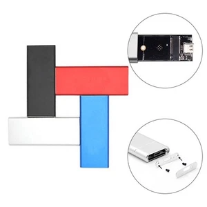 Elegante tragbare M 2 für SATA externe Box mit effizienten Datenübertragungsfu - Photo 1/16