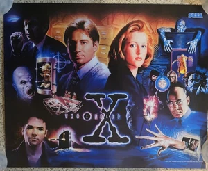 MÁQUINA DE PINBALL SEGA X FILES TRANSLITE ORIGINAL NUEVO STOCK ANTIGUO MUY MUY RARA  - Imagen 1 de 2