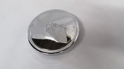 Tapa de combustible cromada vintage usada OEM Yamaha YDS3C ym1 mostrar Foto 1 de 2
