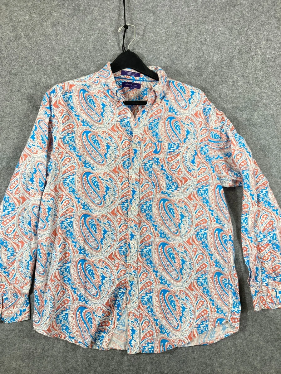 トップス TECH BUTTON DOWN L/S SHIRT PAISLEY Amazon.com: Cinch Men's Paisley Print Long Sleeve Button-Down