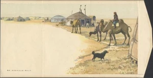 MANCHURIA, 1930-40s. Kwangtung Army, Illustrated Military Letter Sheet, Mint - Picture 1 of 1