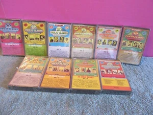 10 new great oldies cassette tapes vol 12 - 21 greatest 200 songs avalon brown - Picture 1 of 7