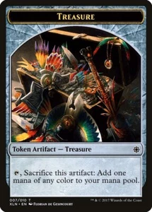 MTG Magic the Gathering Token - Treasure (7/313) Ixalan LP - Picture 1 of 1