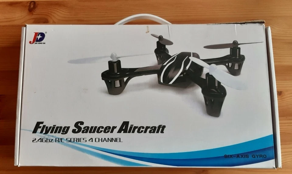 JXD JD-385 Mini Quadcopter Flying saucer - Image 1 of 4