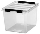 SmartStore Aufbewahrungsbox CLASSIC 3 3 Liter transparent / schwarz
