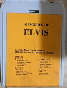 Candlelight Music Presents Memories Of Elvis 3 Tape Set - Picture 1 of 5