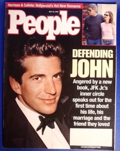 People Magazine John F. Kennedy Topic Article JFK May 2002 Vintage - Imagen 1 de 3