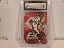 2000 FLEER EX-2000 RANDY MOSS E-XCEPTIONAL RED CSG 9 INSERT VIKINGS RARE SP