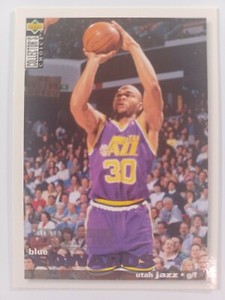 1995 Upper Deck Collector's Choice Basketball #129 Blue Edwards