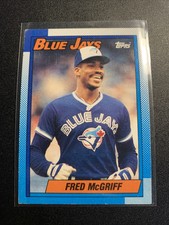 1990 Topps Tiffany Fred McGriff Toronto Blue Jays #295