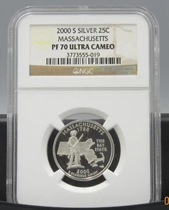 2000 S Massachusetts Silver NGC PF 70 UCAM - Picture 1 of 2