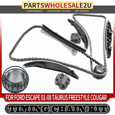 Kit de corrente de distribuição 9x para Ford Escape 2001-2008 Taurus 2001-2005 Lincoln LS 01-02 - Imagem 1 de 4