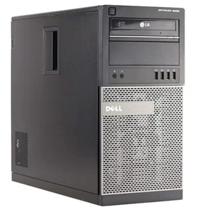 Dell i5 OptiPlex Windows 10 Pro Desktop Computer PC Quad 3.2GHz 16GB 512GB SSD - Picture 1 of 6