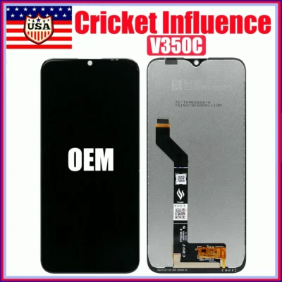 OEM NEW LCD Digitizer Touch Screen Assembly For Cricket Influence V350C USA - Image 1 of 4