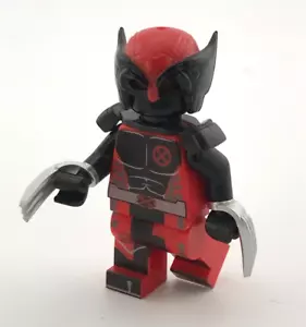 Deadpool Wolverine Lego X-Men Marvel Superhero Custom Printed on official parts - Picture 1 of 6