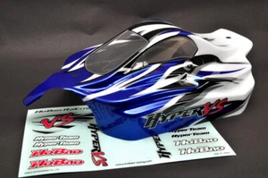 HoBao 85033BU 1/8 Buggy Printed Body Blue : Hyper VS - Picture 1 of 1
