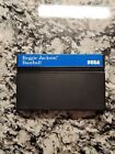 Reggie Jackson Baseball Sega Master System 1990 BLAUES ETIKETT KARTON NUR SELTENE SMS