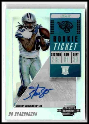 2018 Panini Contenders Optic #171 Bo Scarbrough - Image 1 of 2