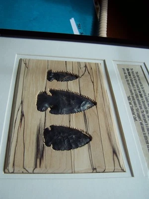 puntas de flecha auténticas especímenes de río Columbia y Oregón hermosa ágata Foto 1 de 4