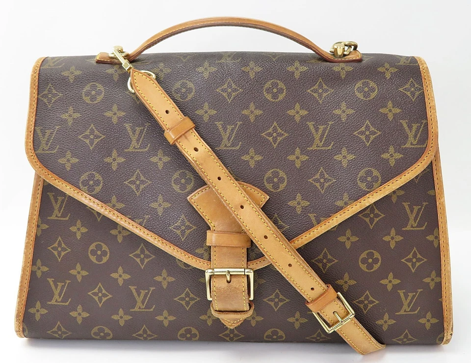 Подлинный LOUIS VUITTON Beverly монограмма холст 2-сторонняя наплечная сумка #55000 - Изображение 1 из 4