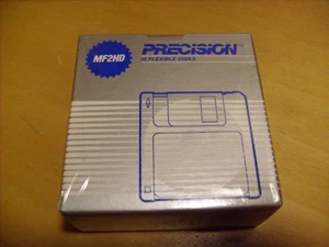 Precision 3.5" Floppy Disk NEW Sealed 10 Pack MF2HD - Afbeelding 1 van 6