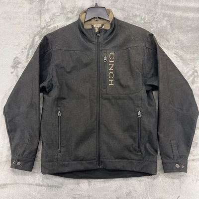 Chaqueta Cinch Bonded Oculta Llevar CCW Para Hombre Grande Negra Cremallera Completa Foto 1 de 4