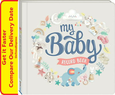 My Baby Record Book Padded Hardcover Baby Book NEW | FREE POST • 24.95$