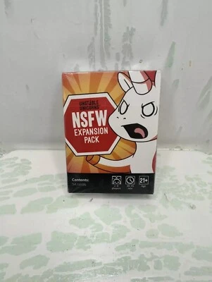 Unstable Unicorns NSFW Expansion Pack Card Game NEW