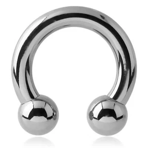 Fer à cheval acier avec boules - Imagen 1 de 3