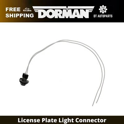 For 2007 Chevrolet Silverado 3500 Classic Dorman License Plate Light Connector - Imagem 1 de 4