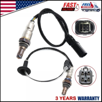 Sensor de oxígeno aguas arriba+aguas abajo 2 piezas para Kia Sportage 2011-2016 2,0 L L L4 Turbo 1998CC Foto 1 de 4