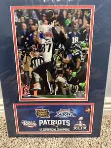 New England Patriots Super Bowl XXXVIII First Day Cover USPS Rob Gronkowski 87 - Picture 1 of 1
