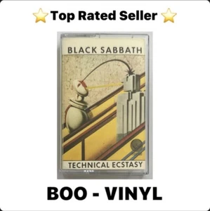 Black Sabbath - Technical Ecstacy - Cassette 7231400 - Vertigo Paper Labels Ex - Picture 1 of 6