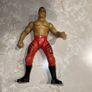 Figura de acción Jakks Pacific Backlash WWE 2002 Chris Benoit serie 1 pantalones rojos - Imagen 1 de 2