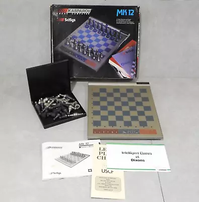 Kasparov Electronic Chess Computer Astral Vintage SciSys No. 410