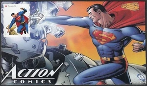 CUBIERTA DEL PRIMER DÍA CANADA Sc #2679/83 SUPERMAN 75a ANN #70 - Imagen 1 de 1