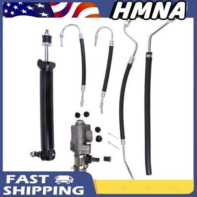 For 1963-1979 Chevrolet Corvette Power Steering Valve Cylinder Ram Hose Kits - Image 1 of 4