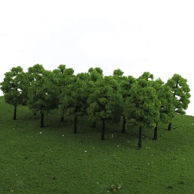 vendita calda alberi modellismo alberi 1:75/1:100 70 pezzi/set parco pratico - Immagine 1 di 4