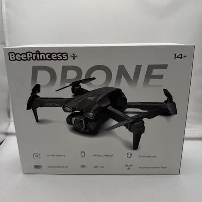 BEEPRINCESS дрон с камерой RC горючего новый в коробке 4K HD камеры - Изображение 1 из 4