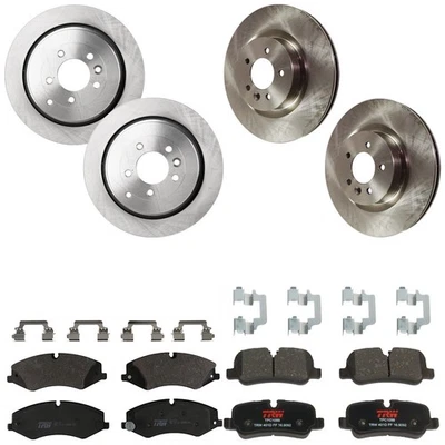 KIT-073024-6846 TRW Juego de 4 ruedas discos de freno y kits de pastillas delanteras y traseras para LR4 Foto 1 de 4