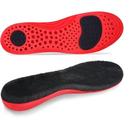 Furry Shoe Insoles Thick Warm Inner Soles for Men and Women  - Image 1 of 4