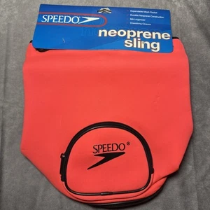 NEW W TAGS Speedo Sling Bag PINK Black Beach Water Sports Pool Gym Compartments - Picture 1 of 5