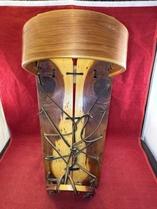 Native Navajo Cradleboard Cedar Wooden Ling 15 in - Picture 1 of 8