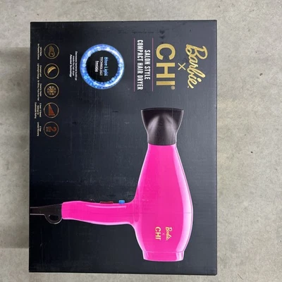 限量版芭比娃娃 X CHI 沙龙风格小巧型吹风机 — 第 1/3 张图片