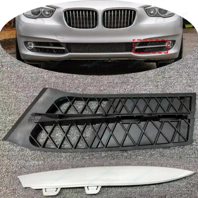Parachoques delantero izquierdo rejilla exterior cerrada para BMW 5' F07 GT 535i GT 550i GT 2010-2013 Foto 1 de 4