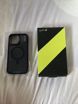 NUEVO ESTUCHE MAGNÉTICO WSKEN CREATIVE PARA IPHONE 14 Pro Max - Púrpura Foto 1 de 4