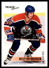 1994-95 Topps Premier Kelly Buchberger Edmonton Oilers #404