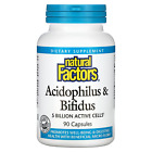 Natural Factors Acidophilus & Bifidus 5 billion 90 caps