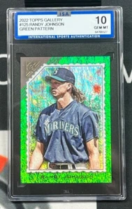 ISA 10 2022 Topps Gallery patrón verde #125 Randy Johnson/99 MARINERS - Imagen 1 de 2